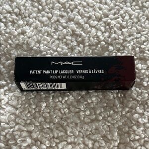 NIB MAC Patent Paint Lip Lacquer - Polished Prize